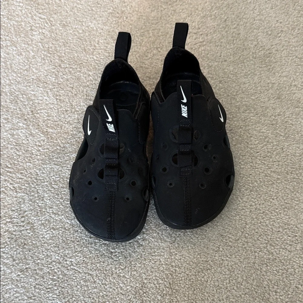 Nike Black Youth Slip-On Water Sneakers